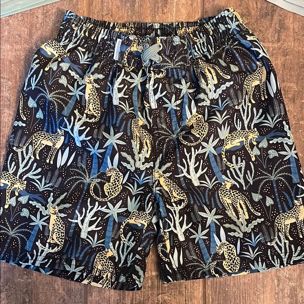 Rugged Butts Green Long Sleeve Shirts and Patterned Shorts Set Size 6 - Picture 2 of 12